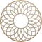 Ekena Millwork Cannes Wood Fretwork Pierced Ceiling Medallion, Birch, 18"OD x 6 1/8"ID x 1/4"T CMWP18X18X0250CNBI - alternate 1